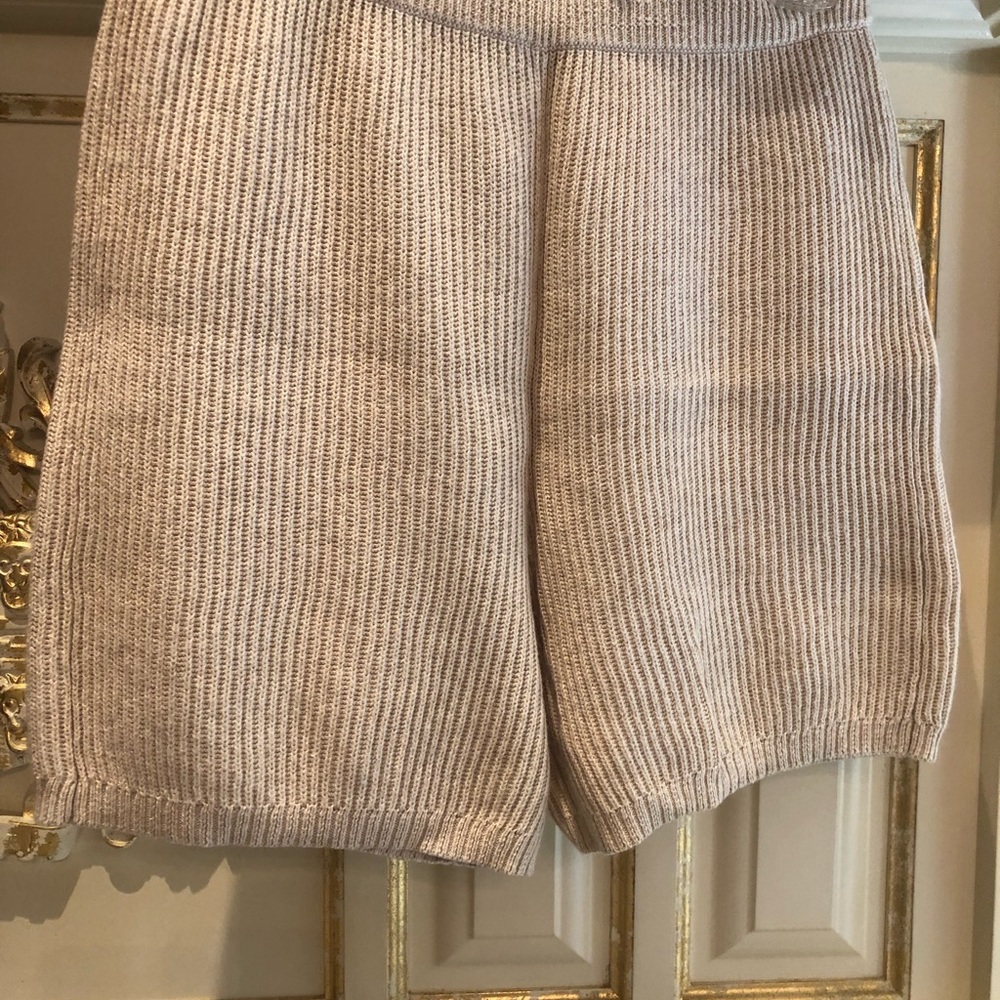 J Crew cotton cashmere shorts